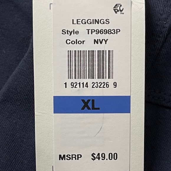 Tommy Hilfiger Sport Striped-Waist 7/8-Length Pants - Picture 4 of 5